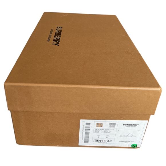 Burberry Melroy TB Monogram-Embossed Slides, EU39/US6 - Picture 14 of 15